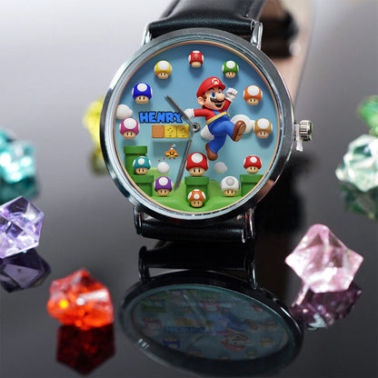 Magic Mushroom - Personalized Super Plumber Hand Watch