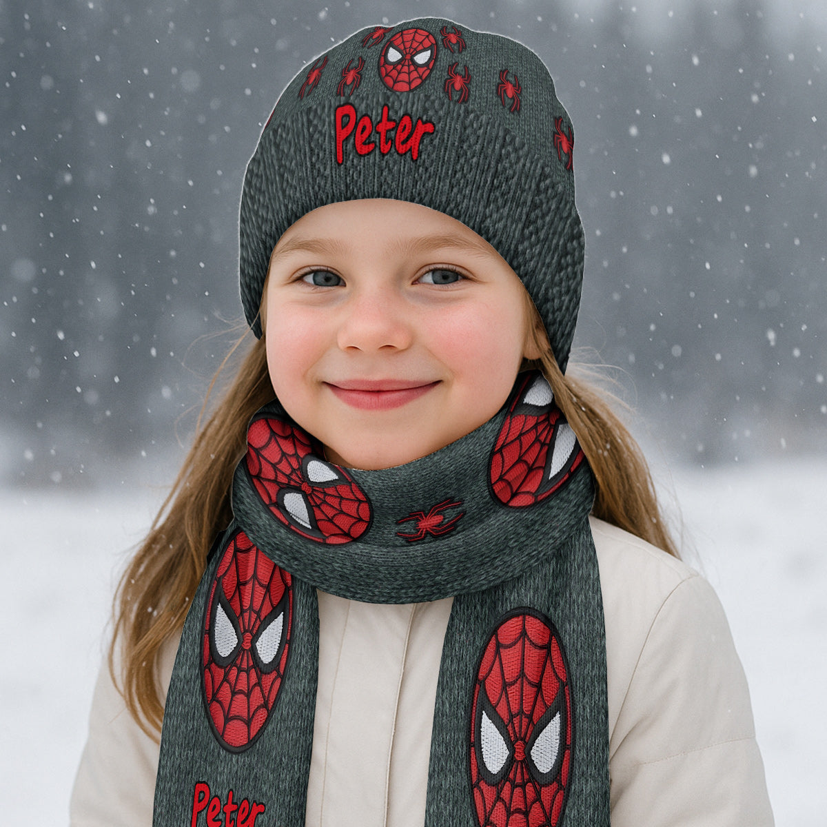 I Am A Hero - Personalized Kid Beanie Hat