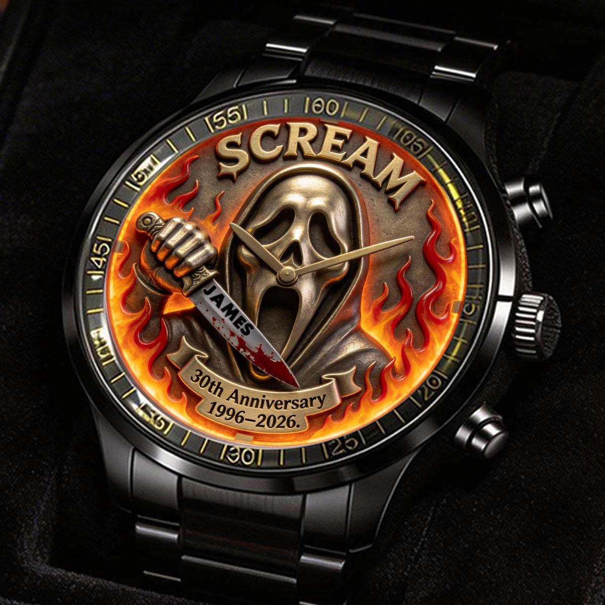 30th Anniversary - Personalized Scream Hand Watch