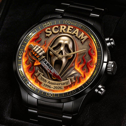 30th Anniversary - Personalized Scream Hand Watch