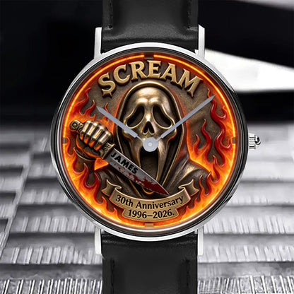 30th Anniversary - Personalized Scream Hand Watch