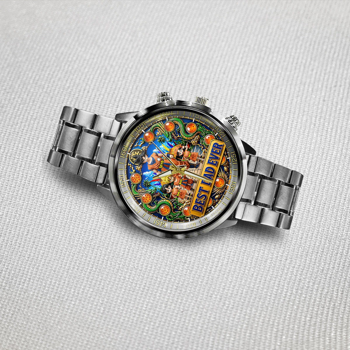 Super Dad - Personalized Seven Balls Hand Watch