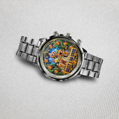 Super Dad - Personalized Seven Balls Hand Watch