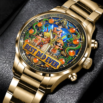 Super Dad - Personalized Seven Balls Hand Watch