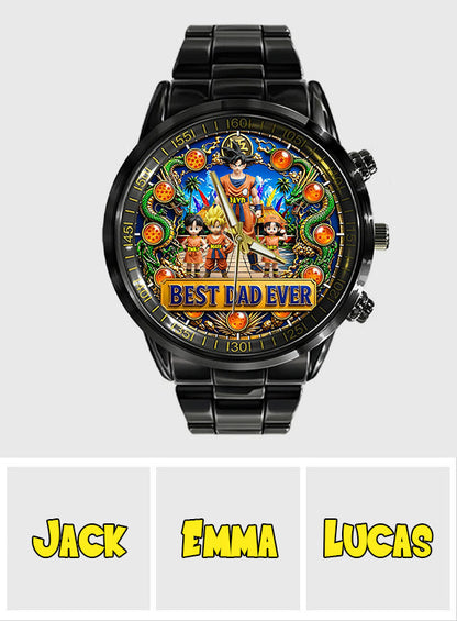 Super Dad - Personalized Seven Balls Hand Watch