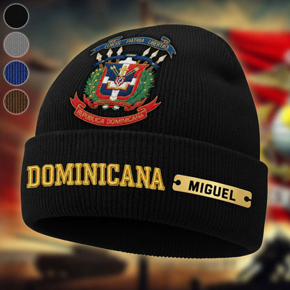 Proud Dominicana - Personalized Expats Beanie Hat