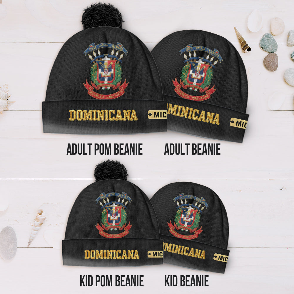 Proud Dominicana - Personalized Expats Beanie Hat