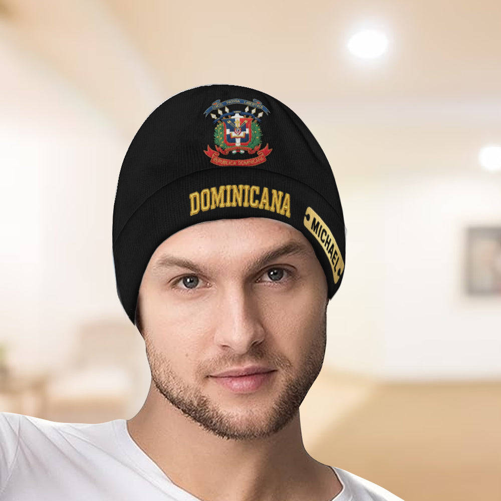Proud Dominicana - Personalized Expats Beanie Hat