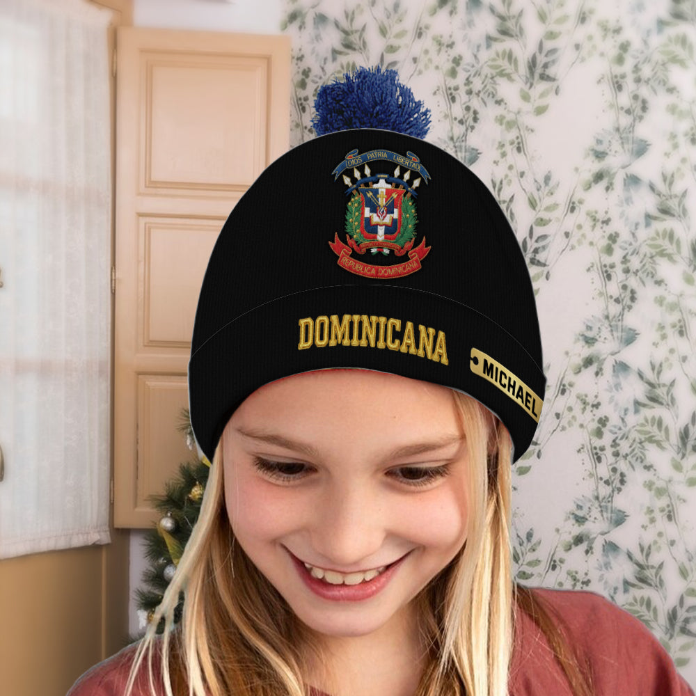 Proud Dominicana - Personalized Expats Beanie Hat