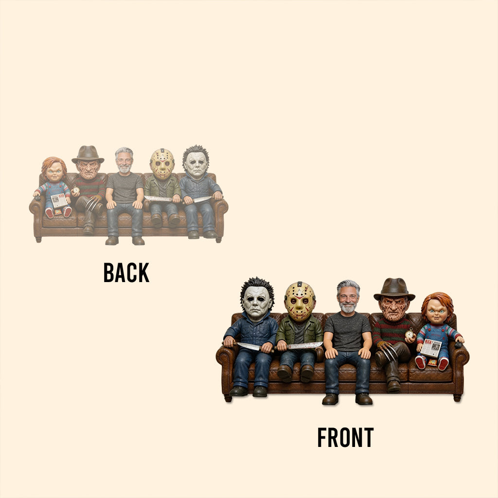 Friends - Personalized Horror Character Custom Shaped Acrylic Plaque
