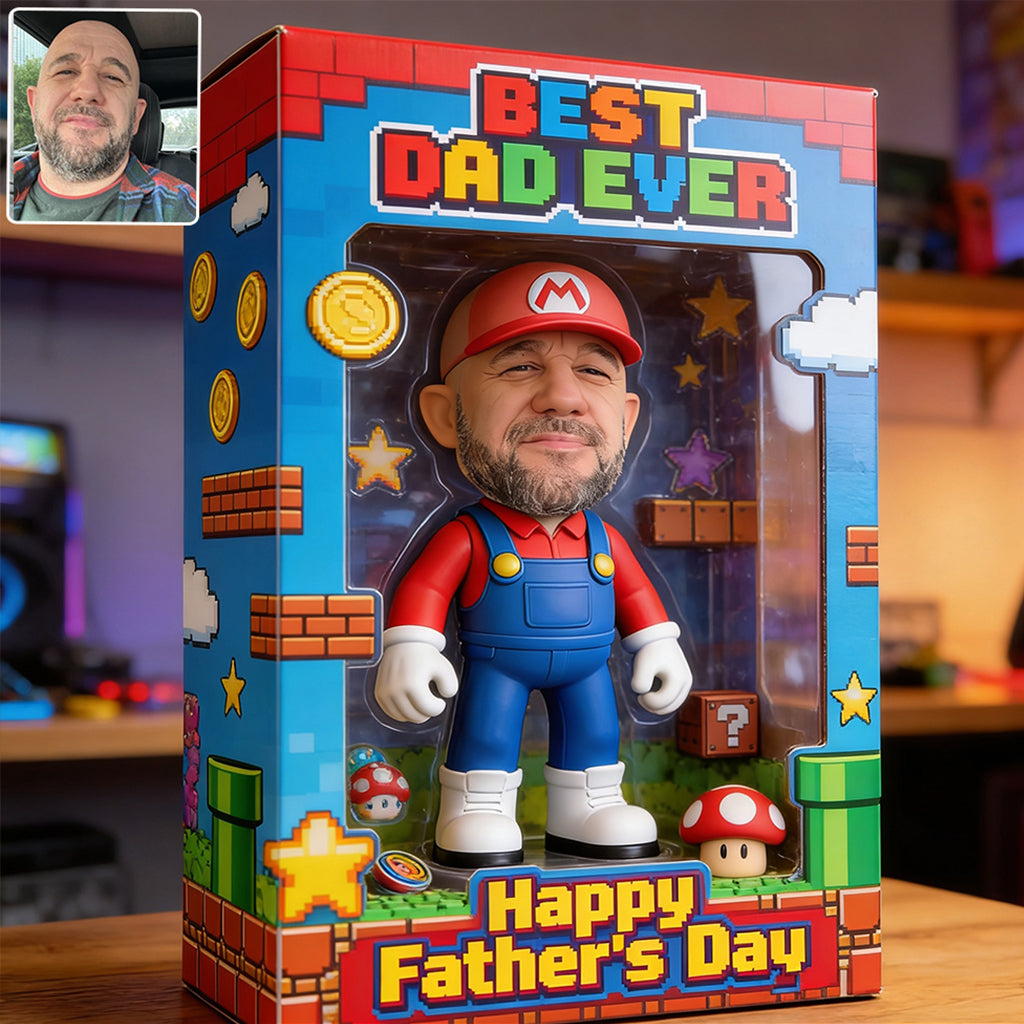 Custom Any Photo - Personalized Super Plumber Custom Shaped Acrylic Plaque