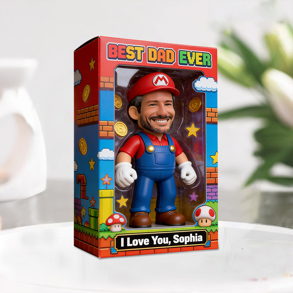 Custom Any Photo - Personalized Super Plumber Custom Shaped Acrylic Plaque