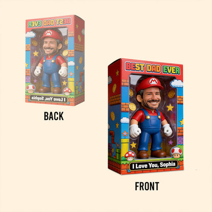 Custom Any Photo - Personalized Super Plumber Custom Shaped Acrylic Plaque