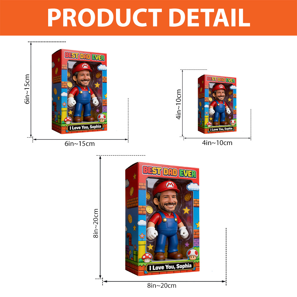 Custom Any Photo - Personalized Super Plumber Custom Shaped Acrylic Plaque