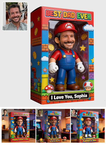 Custom Any Photo - Personalized Super Plumber Custom Shaped Acrylic Plaque
