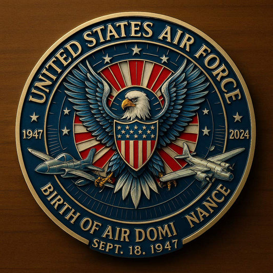 Strong Eagle - Veteran Cut Metal Sign