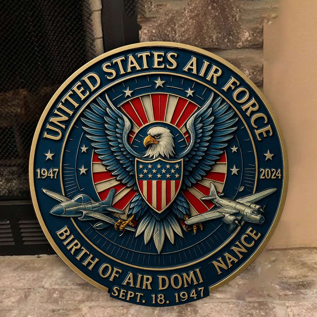 Strong Eagle - Veteran Cut Metal Sign