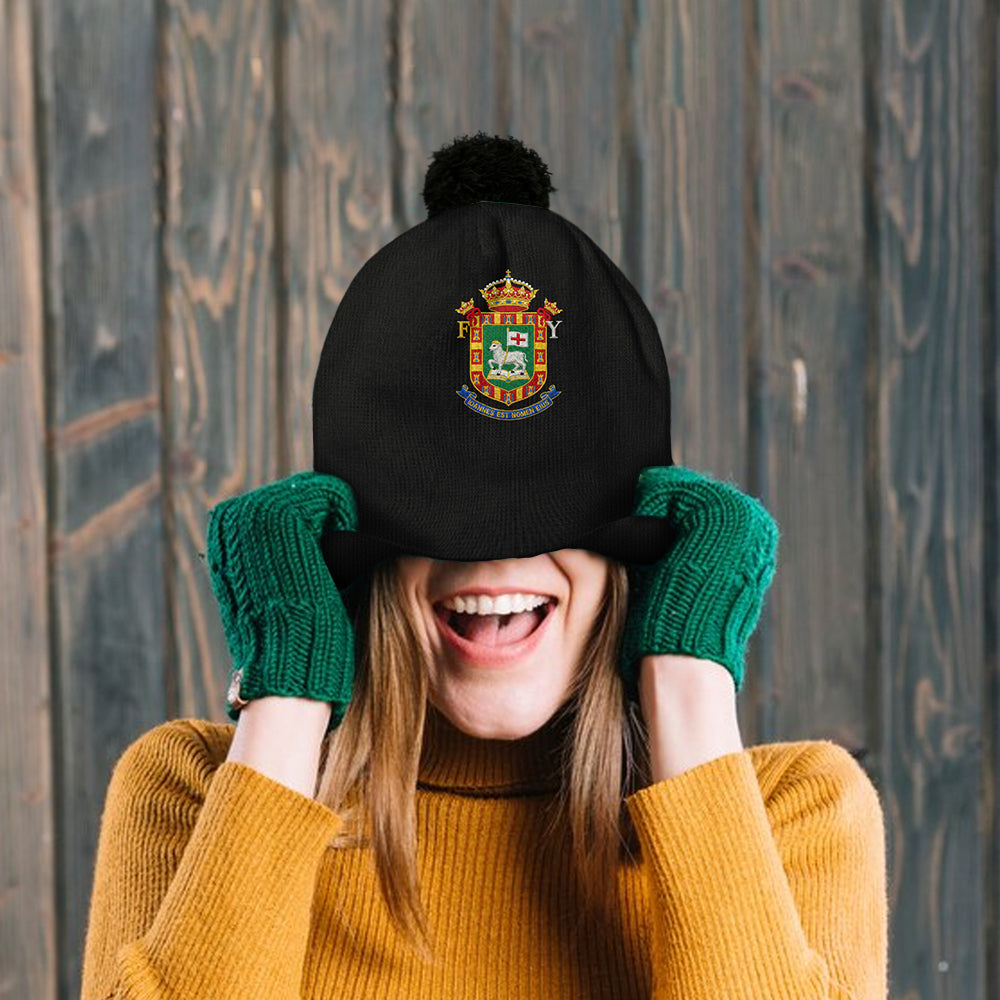 Proud Puerto Rico - Personalized Expats Beanie Hat