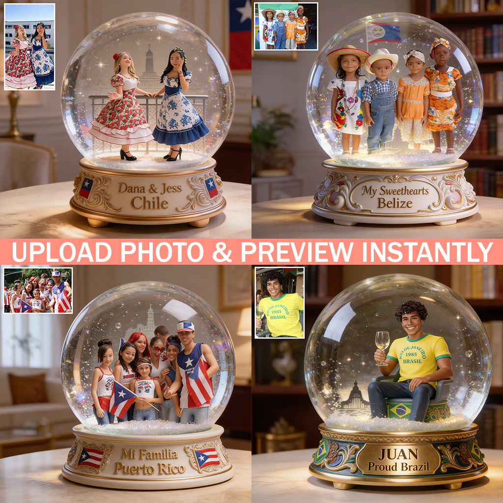 Custom From Any Photo - Personalized Expats Custom Shaped Acrylic Plaque