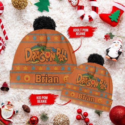 Balls of Dragon - Personalized Seven Balls Beanie Hat