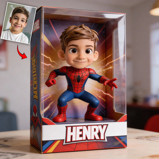 Custom Any Photo Superheroes - Personalized Marvelous Universe Custom Shaped Acrylic Plaque