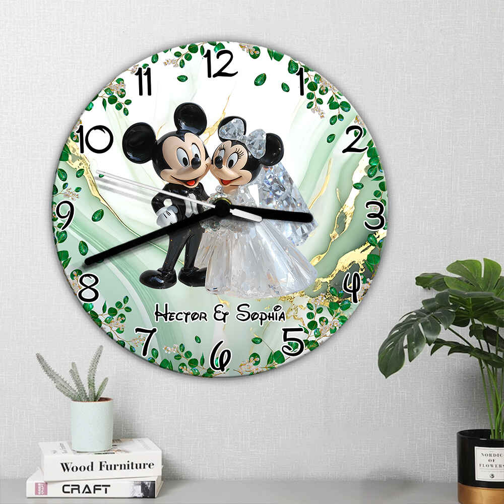 Magical Times - Personalized Mouse Wall Clock