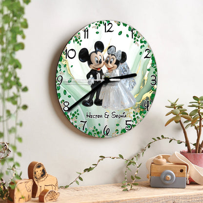 Magical Times - Personalized Mouse Wall Clock