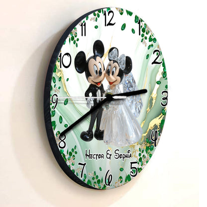 Magical Times - Personalized Mouse Wall Clock