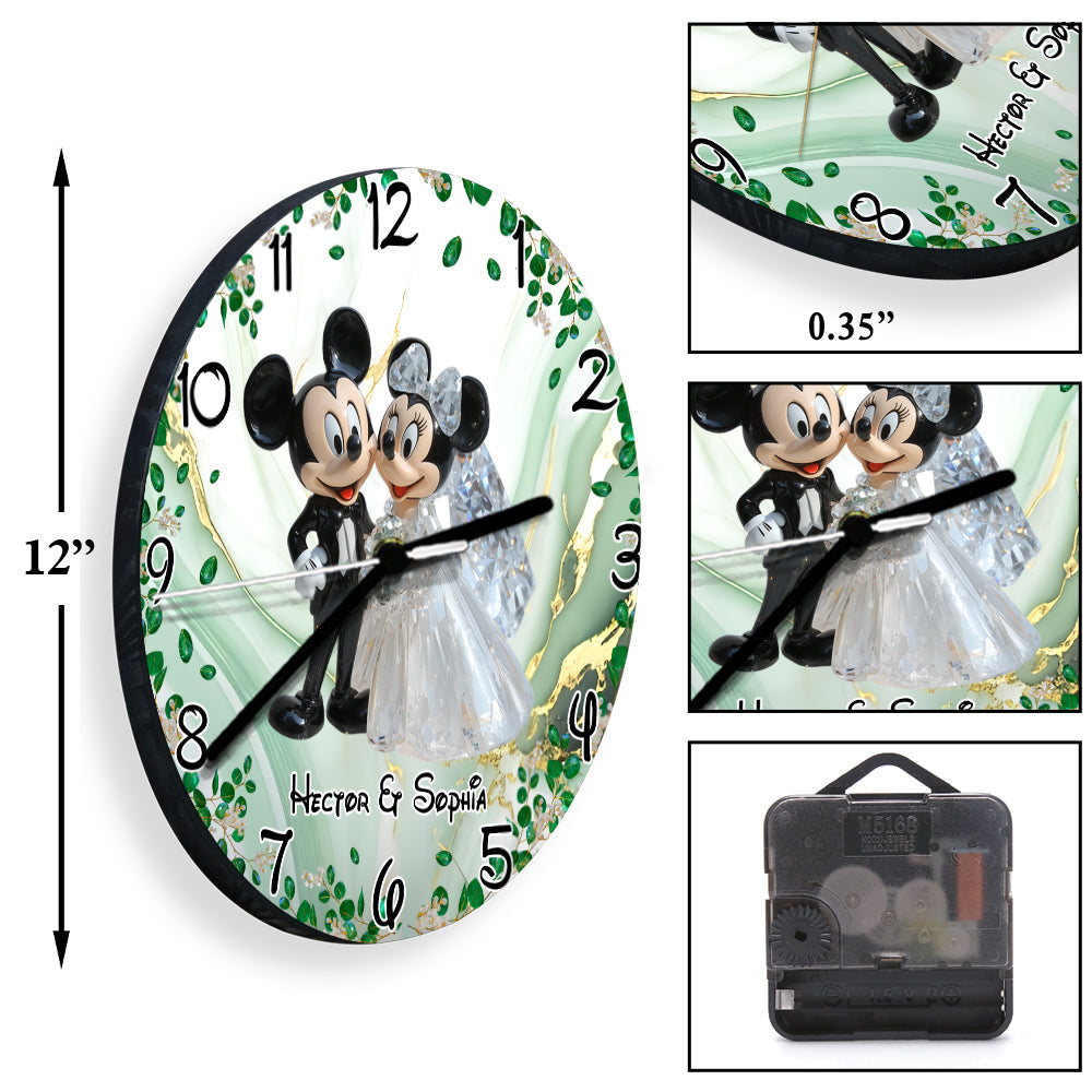 Magical Times - Personalized Mouse Wall Clock