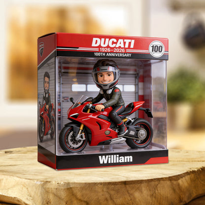100th Anniversary - Personalized Biker Custom Shaped Acrylic Plaque