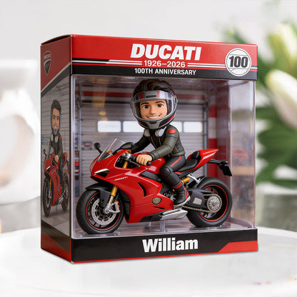 100th Anniversary - Personalized Biker Custom Shaped Acrylic Plaque