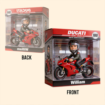 100th Anniversary - Personalized Biker Custom Shaped Acrylic Plaque