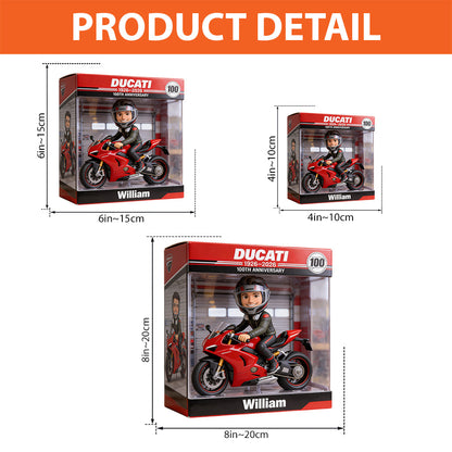 100th Anniversary - Personalized Biker Custom Shaped Acrylic Plaque
