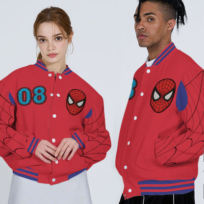 Spider Movie - Personalized Kid Varsity Jacket