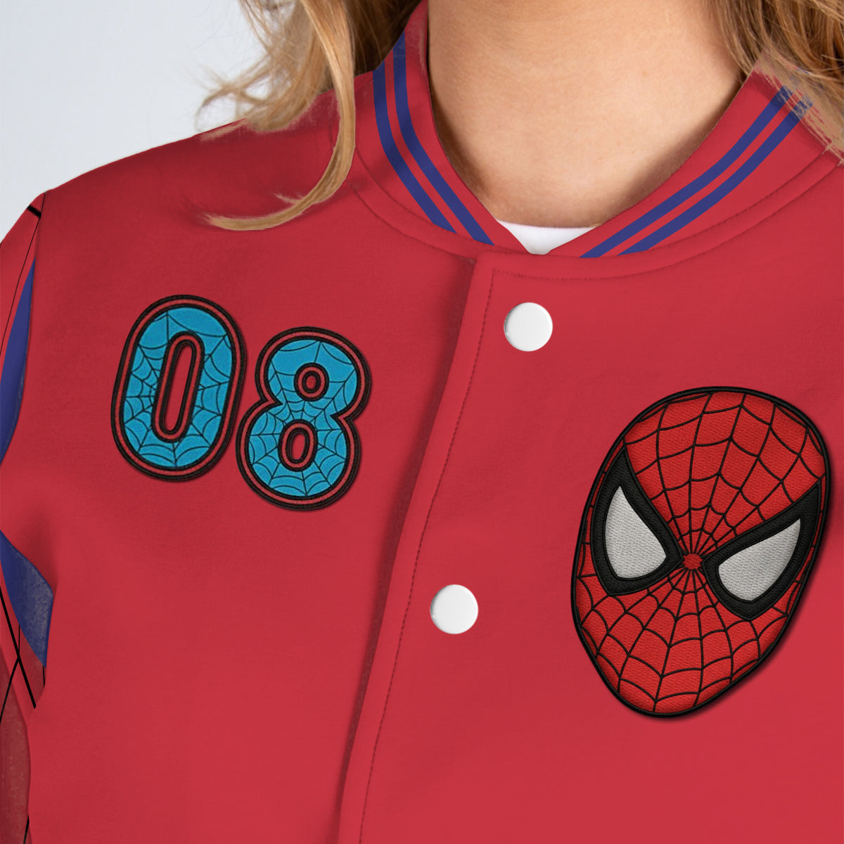Spider Movie - Personalized Kid Varsity Jacket
