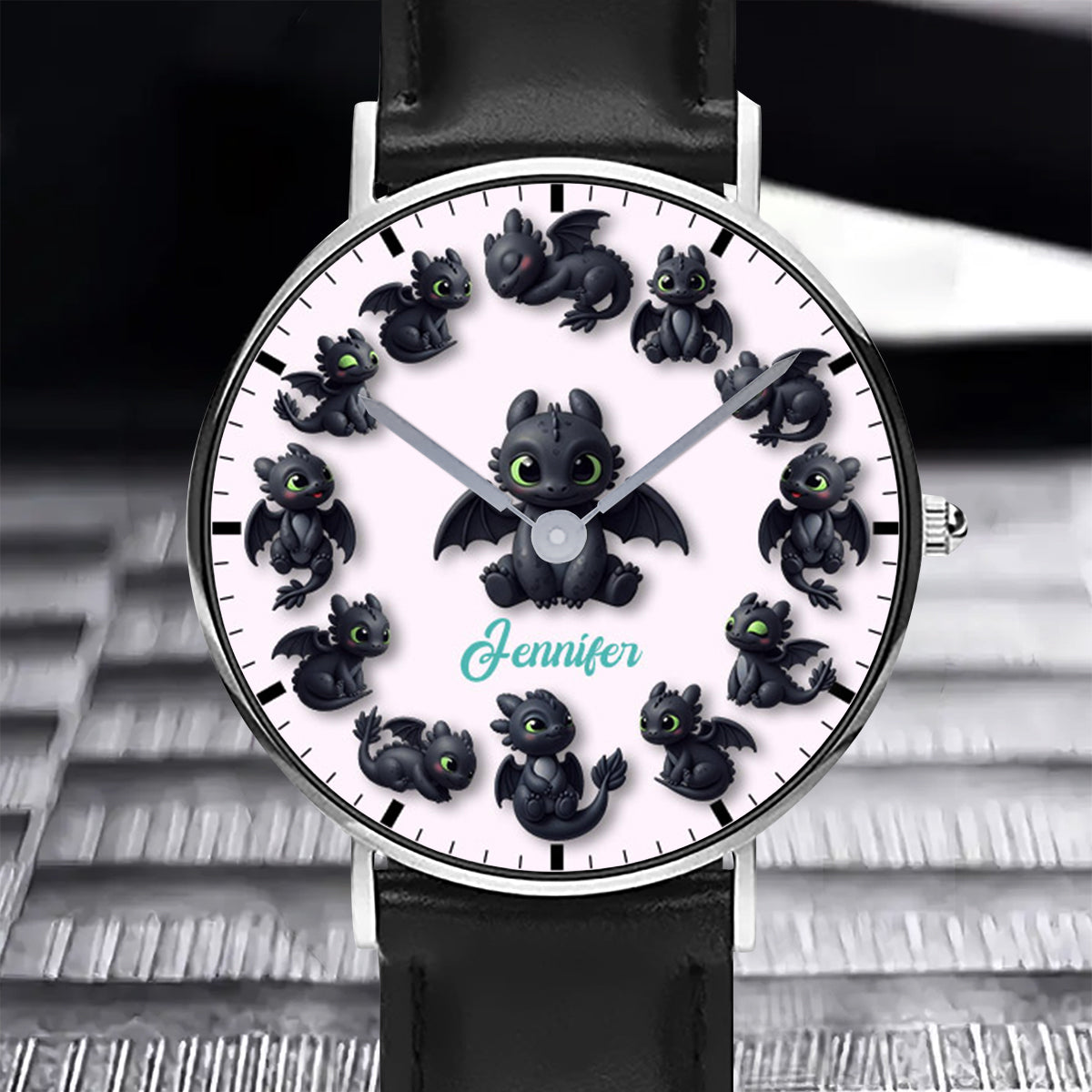 Adorable Dragon - Personalized Mouse Hand Watch