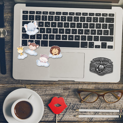 USMC 250th Anniversary - Personalized Veteran Car Magnet