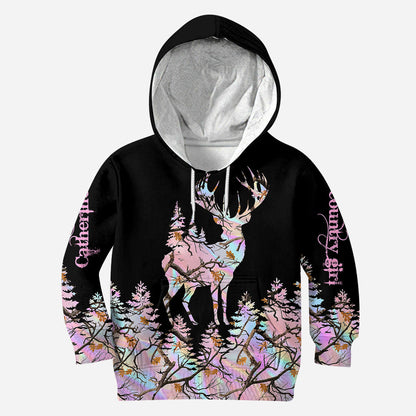 Country Girl - Personalized Hunting Hoodie and Leggings