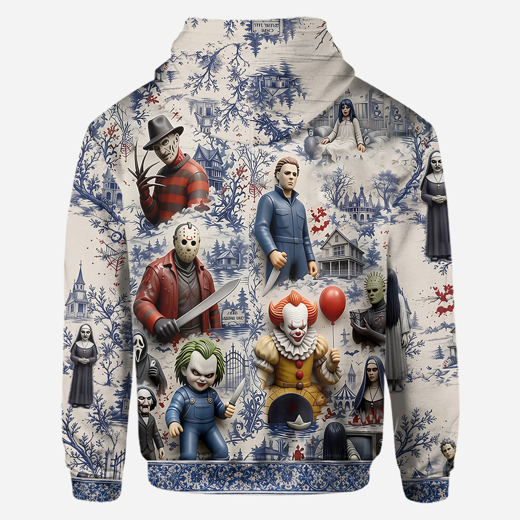 Horror Fan - Personalized Horror Character All Over Shirt
