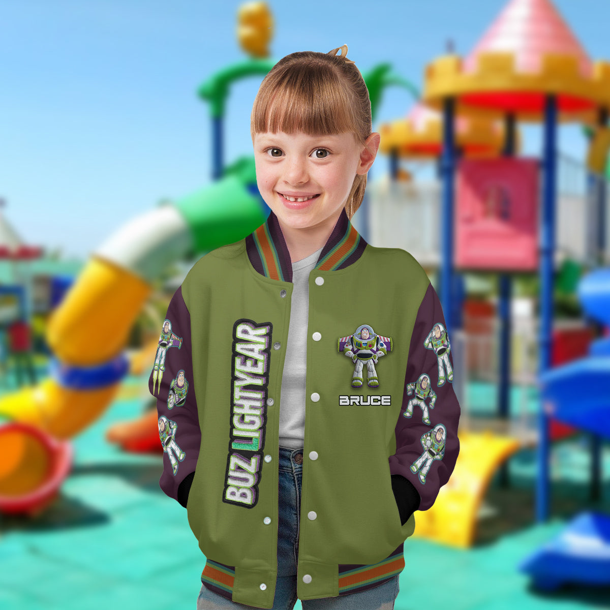 Magic Toy - Personalized Movie For Kids Varsity Jacket