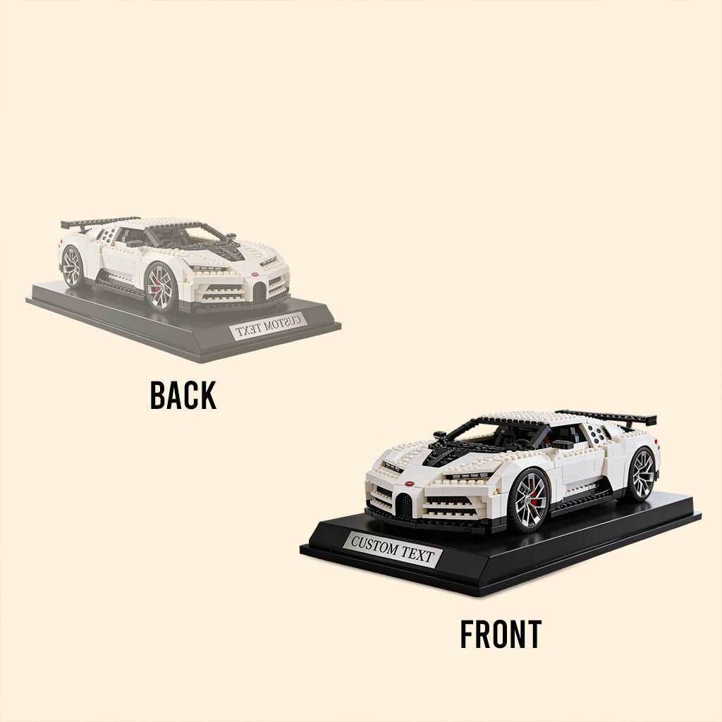 My Car Robot - Personalized Car Lover Custom Shaped Acrylic Plaque