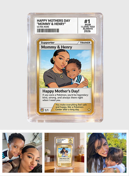 Super No1 Mom - Personalized Monster Trainer Custom Shaped Acrylic Plaque