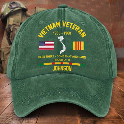 I'm A Veteran - Personalized Veteran Classic Cap
