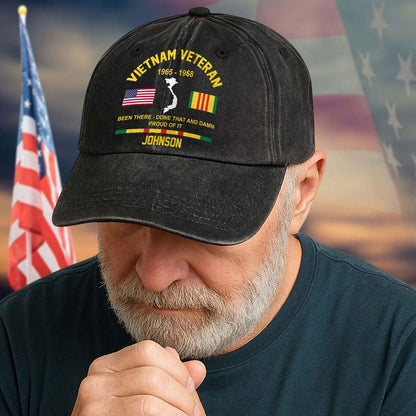 I'm A Veteran - Personalized Veteran Classic Cap