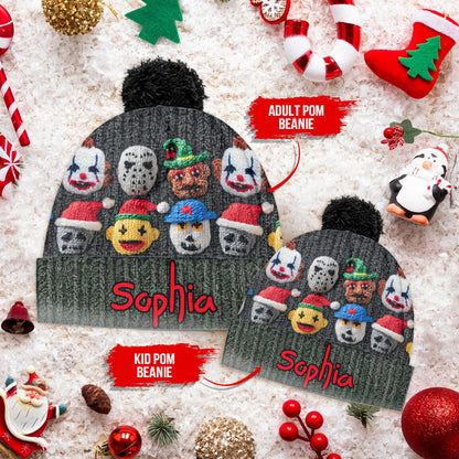 Scary Hat - Personalized Horror Character Beanie Hat