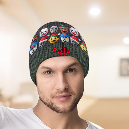 Scary Hat - Personalized Horror Character Beanie Hat