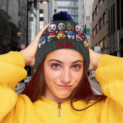 Scary Hat - Personalized Horror Character Beanie Hat
