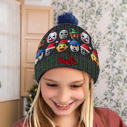 Scary Hat - Personalized Horror Character Beanie Hat