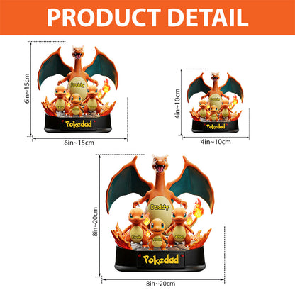 Gamer Daddy - Personalized Monster Trainer Custom Shaped Acrylic Plaque