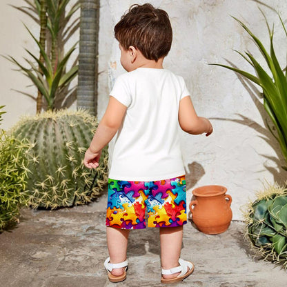 Accept Love Understand - Personalized Autism Awareness Kid T-shirt & Shorts